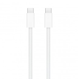 Кабель Type-C - Type-C APPLE  A2794, 2.0м, 5,0А, 240Вт, цвет: белый, плетёнка (MU2G3ZE/A)