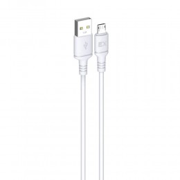 Кабель USB - микро USB Exployd EX-K-1497, 2.0м, 2.4A, цвет: белый