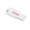 Флеш-накопитель 16Gb SanDisk Cruzer Blade, USB 2.0, пластик, белый