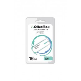 Флеш-накопитель 16Gb OltraMax 220, USB 2.0, пластик, салатовый