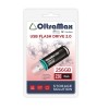 Флеш-накопитель 256Gb OltraMax 230, USB 2.0, пластик, чёрный