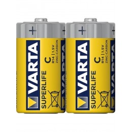 Батарейка D Varta SUPERLIFE R20-2P, 4,5В