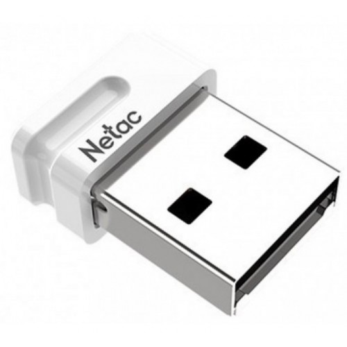 Флеш-накопитель 64Gb Netac U116 mini, USB 2.0, пластик, белый