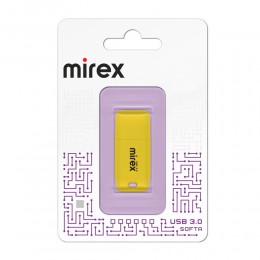 Флеш-накопитель 8Gb Mirex SOFTA, USB 3.0, пластик, жёлтый