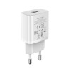 Блок питания Borofone BA52A 1 USB, 2100mA, белый
