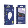 Блок питания Borofone BN4: 1 USB, 1 Type-C, 3000mA, QC3.0, белый
