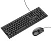 Набор клавиатура+мышь Borofone BG6, 2400 DPI, чёрный
