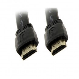 Кабель HDMI(m) - HDMI(m) TV-COM CG200F, 5.0м, цвет: чёрный