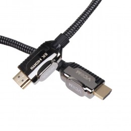 Кабель HDMI(m) - HDMI(m) VCOM CG864, 1.0м, 8K, 60Гц, цвет: чёрный