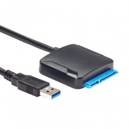 Кабель USB 3.0(m) - SATA 3 2.5 VCOM CU816, 0.5м, цвет: чёрный