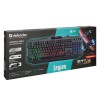 Клавиатура проводная Defender LEGION GK-010DL, черная, 1.5 м

