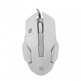 Мышь проводная Defender, MB-982, Host, оптическая, подсветка, цвет: белый
