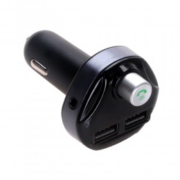 FM-трансмиттер без бренда, FM-X13 BT, Bluetooth, цвет: чёрный
