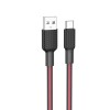 Кабель USB - Type-C HOCO X69 Jaeger, 1.0м, 3,0А, цвет: красный