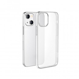 Чехол силиконовый HOCO для APPLE iPhone 14, Light series TPU, тонкий, прозрачный, глянцевый

