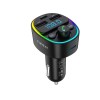 FM-трансмиттер Earldom, ET-M78, Bluetooth, QC3.0, цвет: чёрный