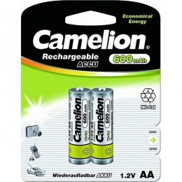 Аккумулятор AA Camelion, R06-2BL, 600mAh, (2/24/480)