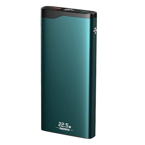 Аккумулятор внешний Remax RPP-201, Kingkong II, 10000mAh, PD3.0, цвет: зелёный