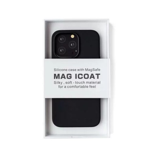 Накладка задняя K-Doo для APPLE iPhone 14 Pro Max, Mag iCoat, поддержка Magsafe, цвет: чёрный