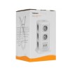Сетевой фильтр TESSAN TPS01-DE, 11 розеток, 3 USB, чёрный

