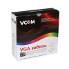 Кабель VGA(m) - VGA(m) VCOM VVG6448, 30.0м, цвет: чёрный