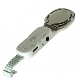 Переходник 8 pin(m) - Jack 3,5mm(f) без бренда GL070, цвет: белый
