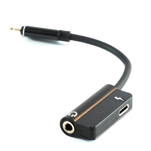 Переходник 8 pin(m) - Jack 3,5mm(f), Bluetooth, чёрный
