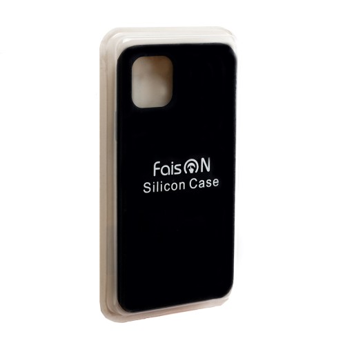 Чехол силиконовый FaisON для XIAOMI Redmi Note 11, чёрный
