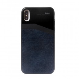 Чехол силиконовый Joyroom для APPLE iPhone XS MAX, JR-BP495, Kally series, цвет: синий
