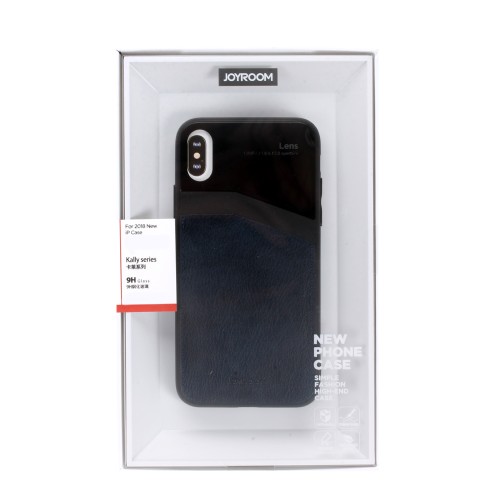 Чехол силиконовый Joyroom для iPhone XS MAX, синий JR-BP495

