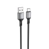 Кабель USB - Type-C Borofone BX83 Famous, 1.0м, 3,0А, цвет: чёрный