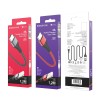 Кабель USB Type-C Borofone BU11, 1.2м, 2.4A, чёрный
