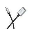 Кабель Type-C - USB(f) USB 3.0 HOCO US10, 0.5м, 5 Гбит/с, цвет: чёрный