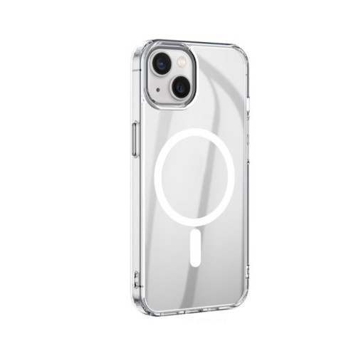 Чехол силиконовый HOCO для APPLE iPhone 15 Plus, Magnetic series, силикон, поддержка MagSafe