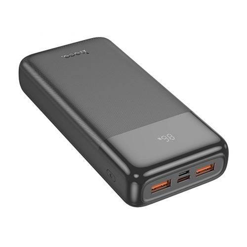 Аккумулятор внешний HOCO J121A, 20000mAh, PD, QC, FCP, AFC, цвет: чёрный