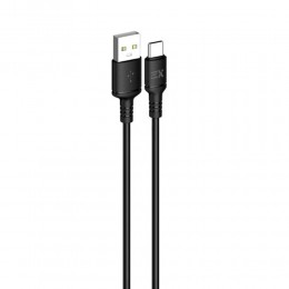 Кабель USB - Type-C Exployd EX-K-1508, 2.0м, 3,0А, цвет: чёрный