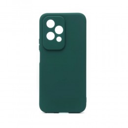 Накладка задняя без бренда для HUAWEI HONOR 200 Lite, Soft Touch, 2 mm, цвет: хаки
