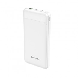 Аккумулятор внешний Borofone BJ19, 10000mAh, PD20W, QC3.0, цвет: белый