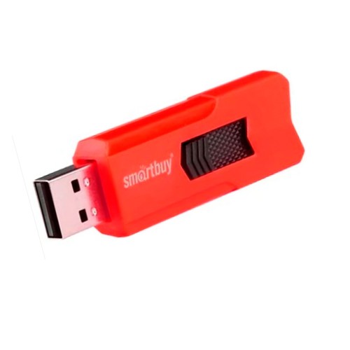 Флеш-накопитель 32Gb SmartBuy Stream, USB 3.0, пластик, красный