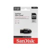 Флеш-накопитель 256Gb SanDisk Ultra Curve, USB 3.2, пластик, чёрный