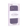 Накладка задняя K-Doo для SAMSUNG Galaxy S24 Plus, Air Carbon, под карбон, цвет: фиолетовый