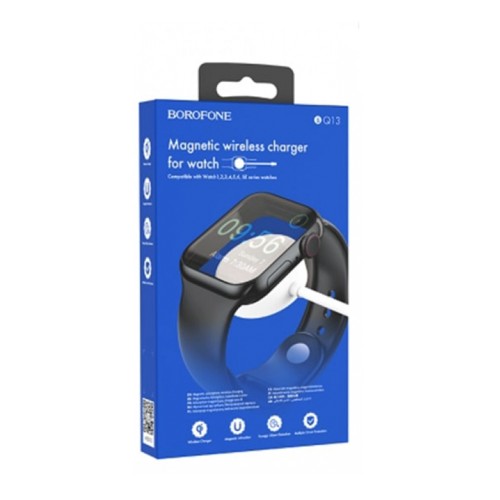 Беспроводное зарядное устройство Borofone BQ13 для iWatch 1-9, SE/SE2, Ultra/Ultra2
