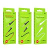 Кабель AUX Jack 3,5mm(m) - Jack 3,5mm(m) Borofone BL6, 1.0м, красный

