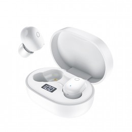 Наушники внутриканальные Borofone BW06, Manner, Bluetooth, цвет: белый
