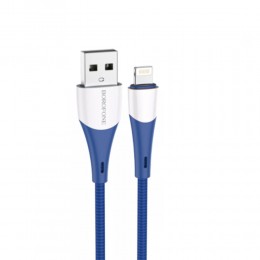 Кабель USB - 8 pin Borofone BX60 Superior, 1.0м, 2.4A, цвет: синий