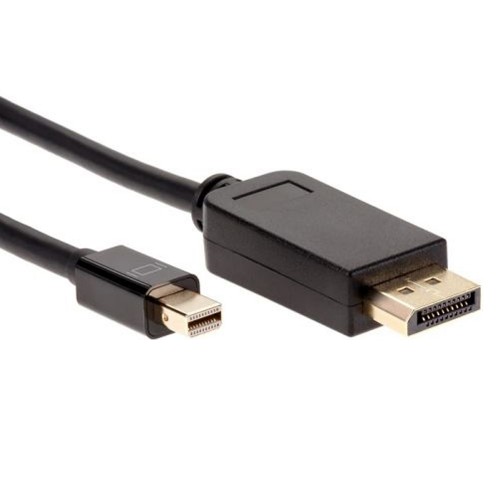 Кабель mini DisplayPort(m) - DisplayPort(m) VCOM CG682, 1.8м, 4k, 60Гц, цвет: чёрный