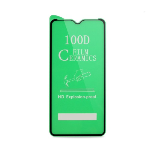 Стекло защитное Noname для HUAWEI Y9S/P Smart Z/Y9 Prime (2019), Ceramic Clear, 0.4 мм, 2.5D, глянцевое, цвет: чёрный, в техпаке