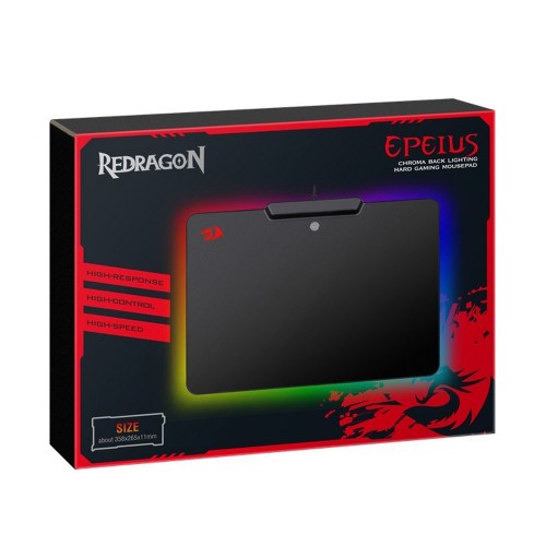 Коврик игровой Defender Redragon Epeius 350x250x3.6 с подсветкой
