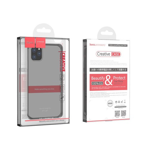 Чехол силиконовый HOCO для iPhone XI Pro, черный
