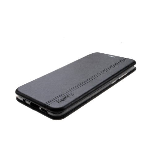 Чехол-книжка FaisON для XIAOMI Redmi Go, чёрный, PREMIUM Line
